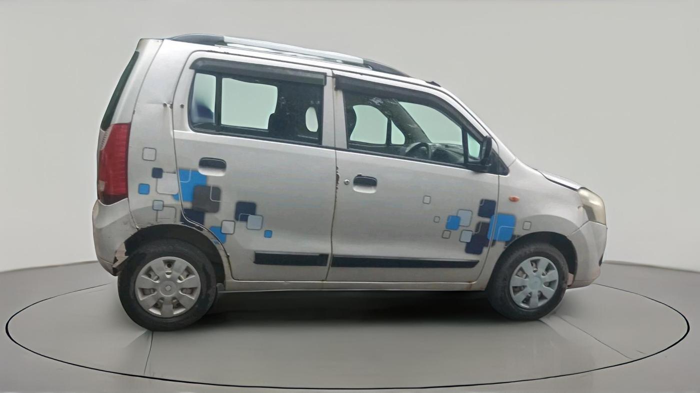 2012 Maruti Wagon R 1.0 LXI, CNG, Manual, 60,383 km, exterior