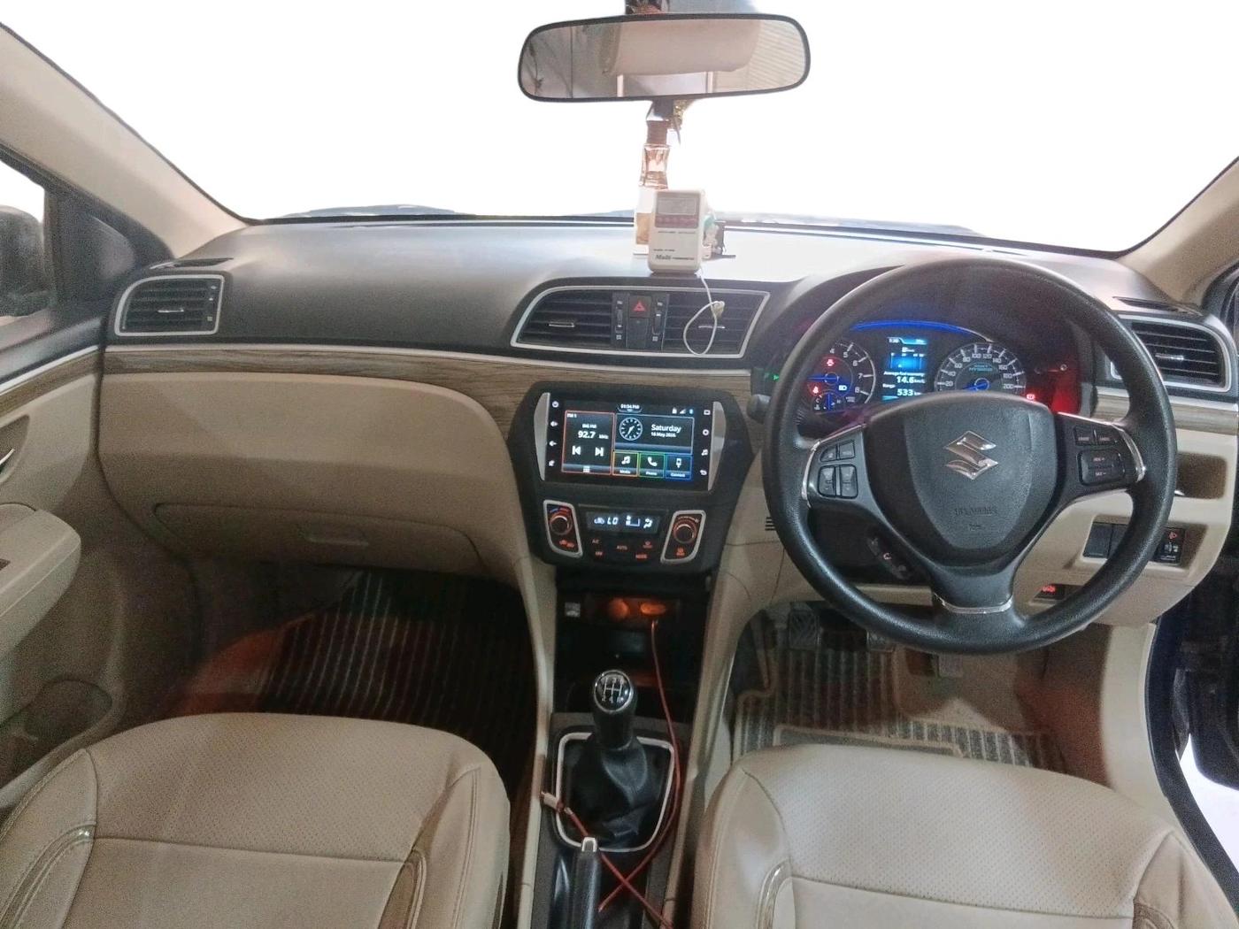 2022 Maruti Ciaz ZETA 1.5 SHVS MT PETROL, Petrol, Manual, 39,323 km, interior