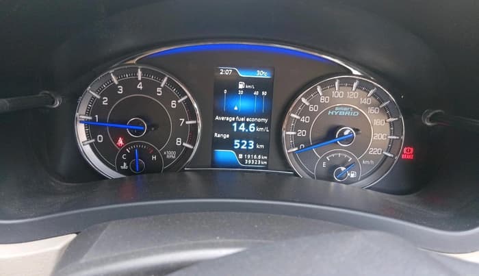 2022 Maruti Ciaz ZETA 1.5 SHVS MT PETROL, Petrol, Manual, 39,323 km, interior