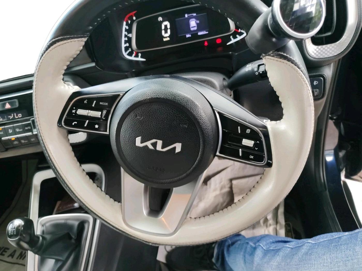 2023 KIA SONET HTK PLUS 1.2, CNG, Manual, 48,653 km, interior