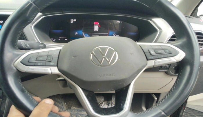 2024 Volkswagen TAIGUN TOPLINE 1.0 TSI AT, Petrol, Automatic, 12,470 km, interior