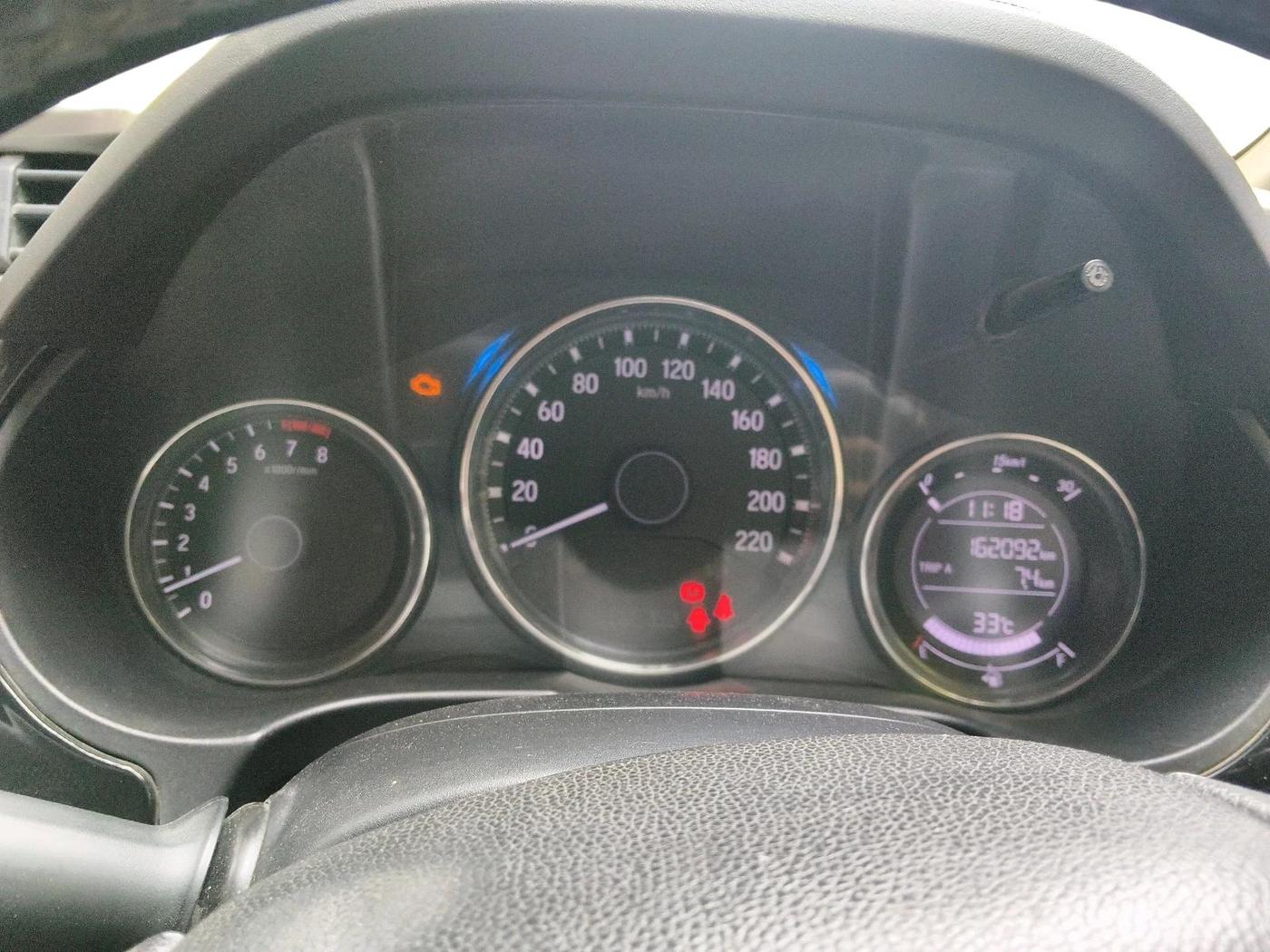 2017 Honda City 1.5L I-VTEC V MT, CNG, Manual, 1,62,092 km, interior