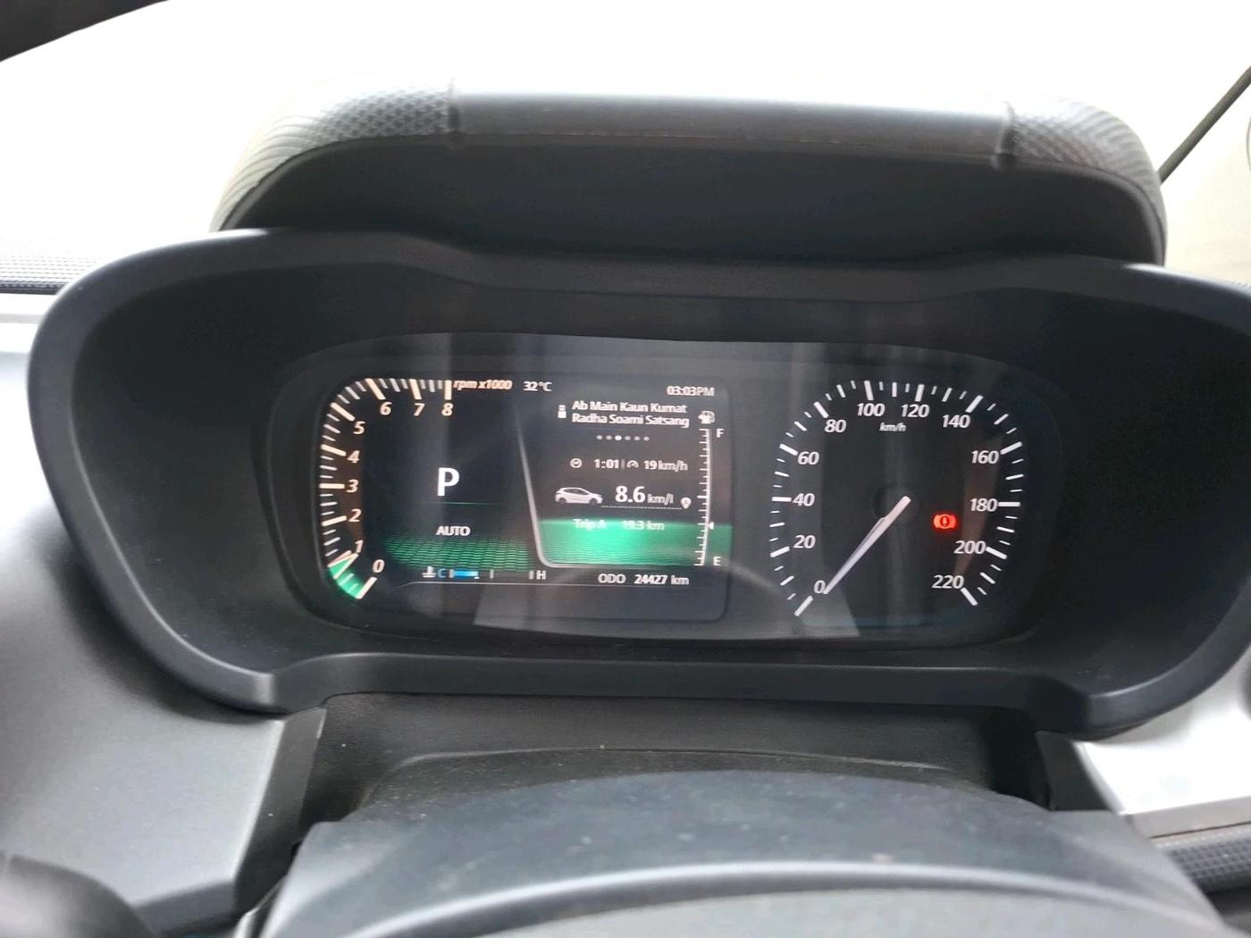 2023 Tata ALTROZ XZA, CNG, Automatic, 24,427 km, interior
