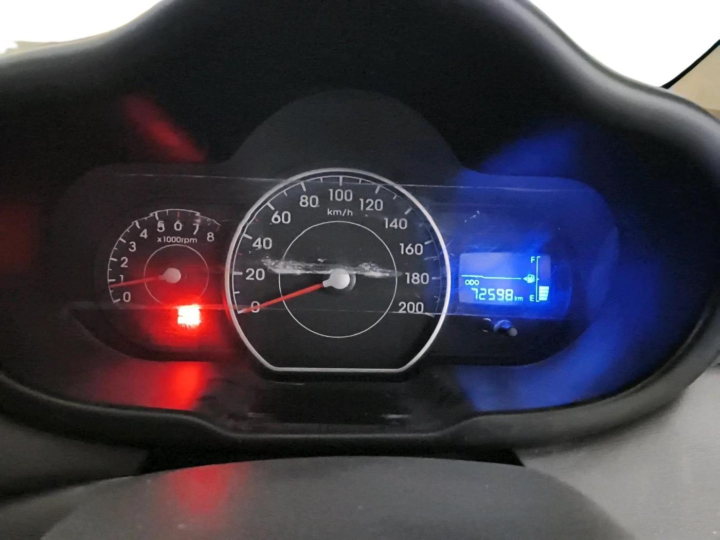 2014 Hyundai i10 SPORTZ 1.1, CNG, Manual, 72,598 km, interior