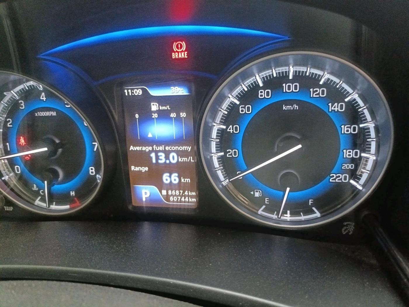 2021 Maruti Baleno ZETA CVT PETROL 1.2, Petrol, Automatic, 60,744 km, interior