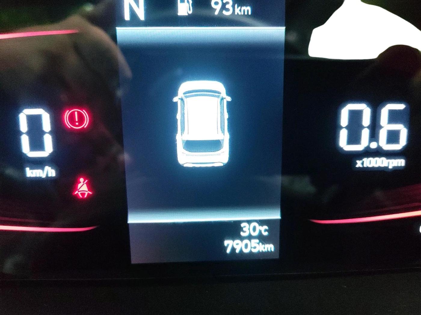 2025 Hyundai EXTER SX(O) CONNECT 1.2 AMT, Petrol, Automatic, 7,905 km, interior