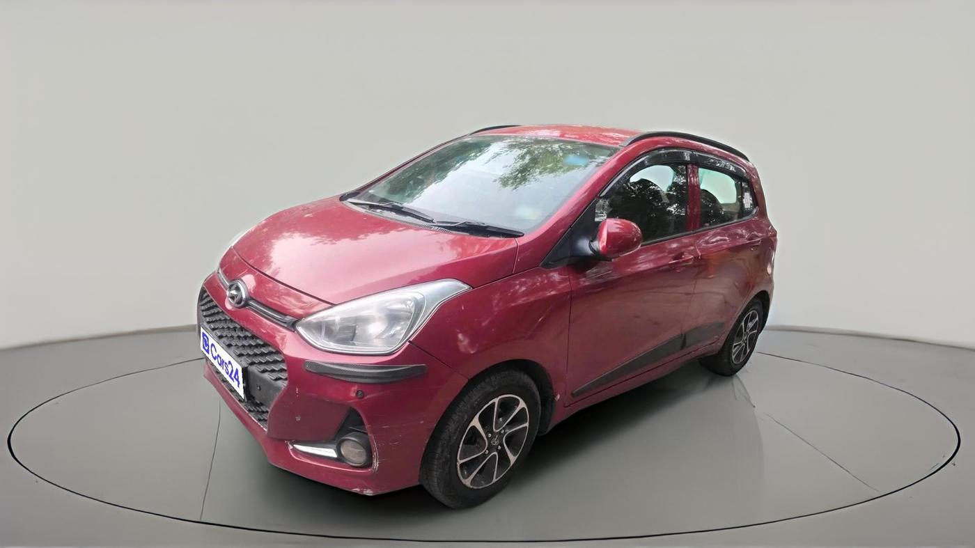 2017 Hyundai Grand i10 SPORTZ (O) AT 1.2 KAPPA VTVT, Petrol, Automatic, 1,12,164 km, exterior