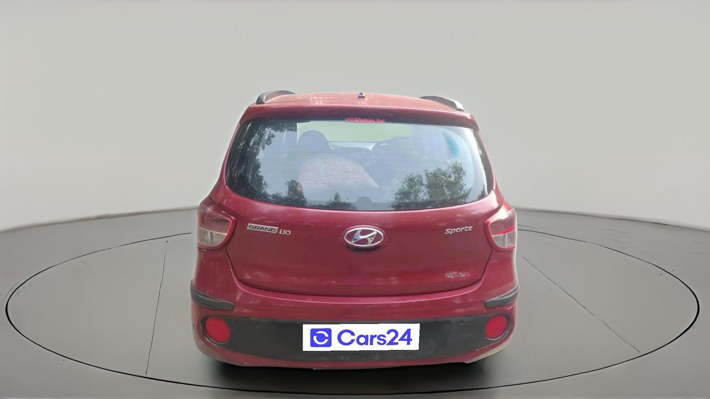 2017 Hyundai Grand i10 SPORTZ (O) AT 1.2 KAPPA VTVT, Petrol, Automatic, 1,12,164 km, exterior