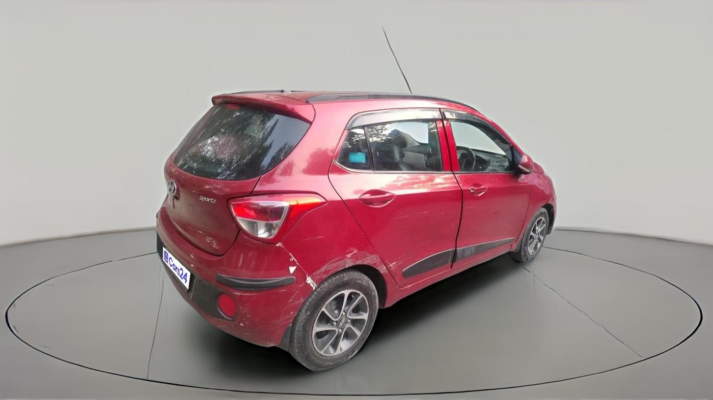 2017 Hyundai Grand i10 SPORTZ (O) AT 1.2 KAPPA VTVT, Petrol, Automatic, 1,12,164 km, exterior