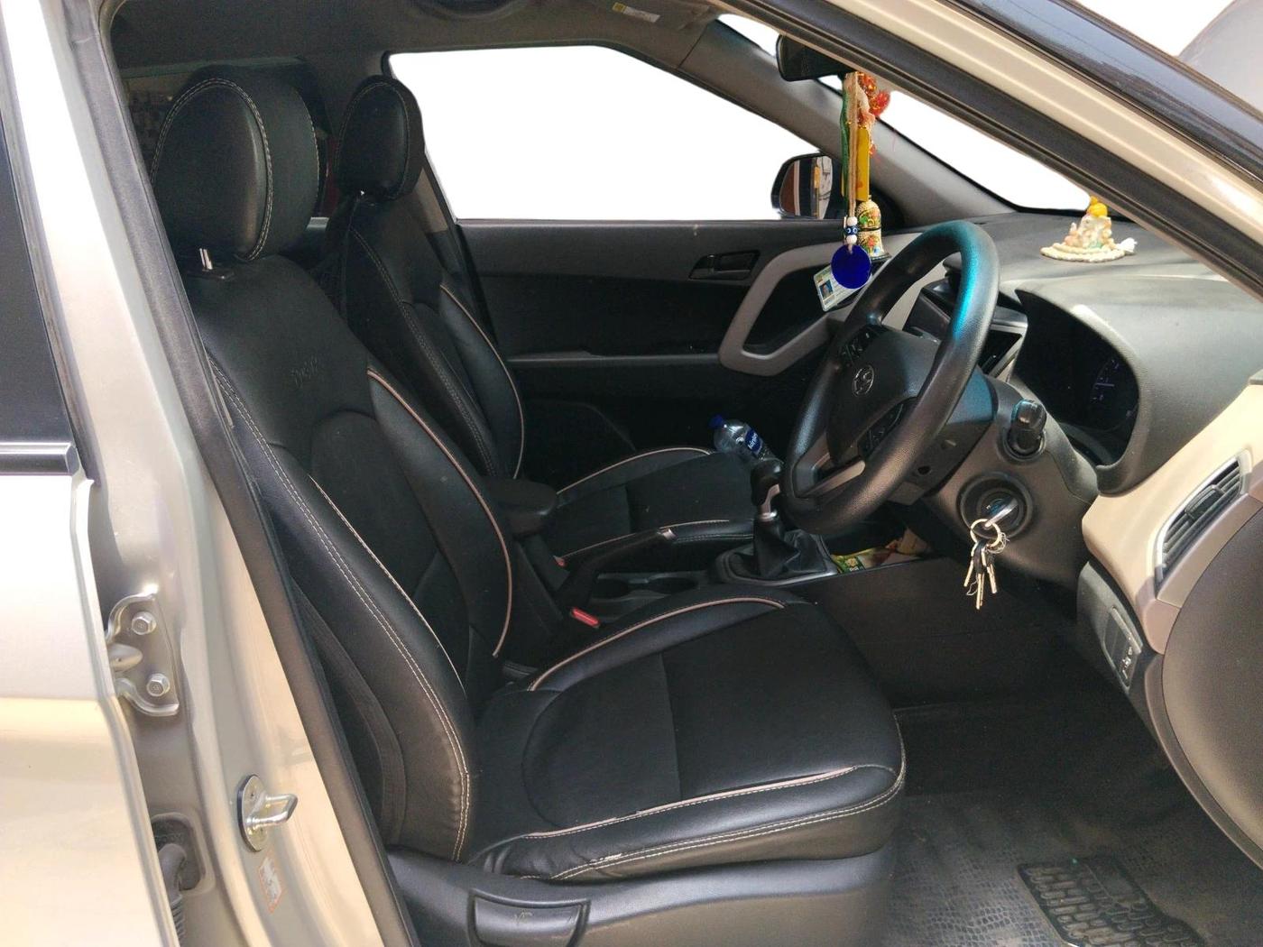 2017 Hyundai Creta E PLUS 1.6 PETROL, Petrol, Manual, 83,550 km, interior