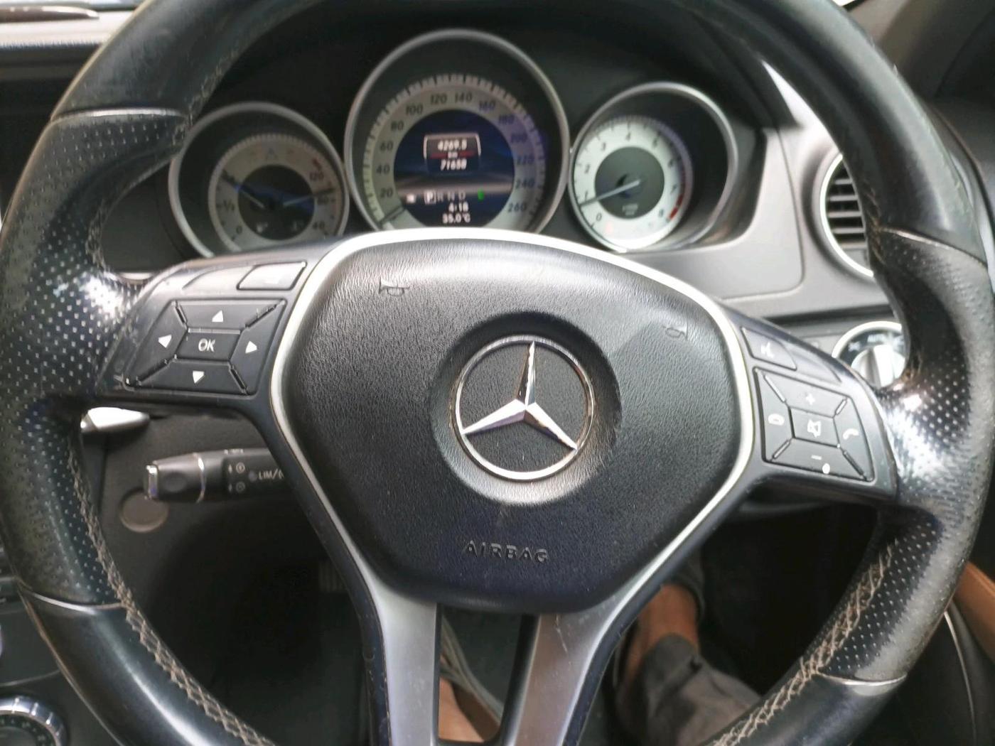 2013 Mercedes Benz C Class 200 CGI AVANTGARDE, Petrol, Automatic, 71,658 km, interior