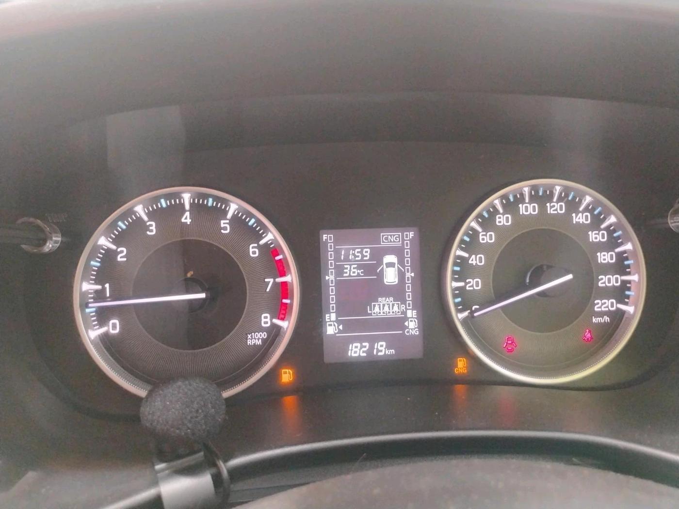 2024 Maruti FRONX SIGMA CNG 1.2 MT, CNG, Manual, 18,219 km, interior