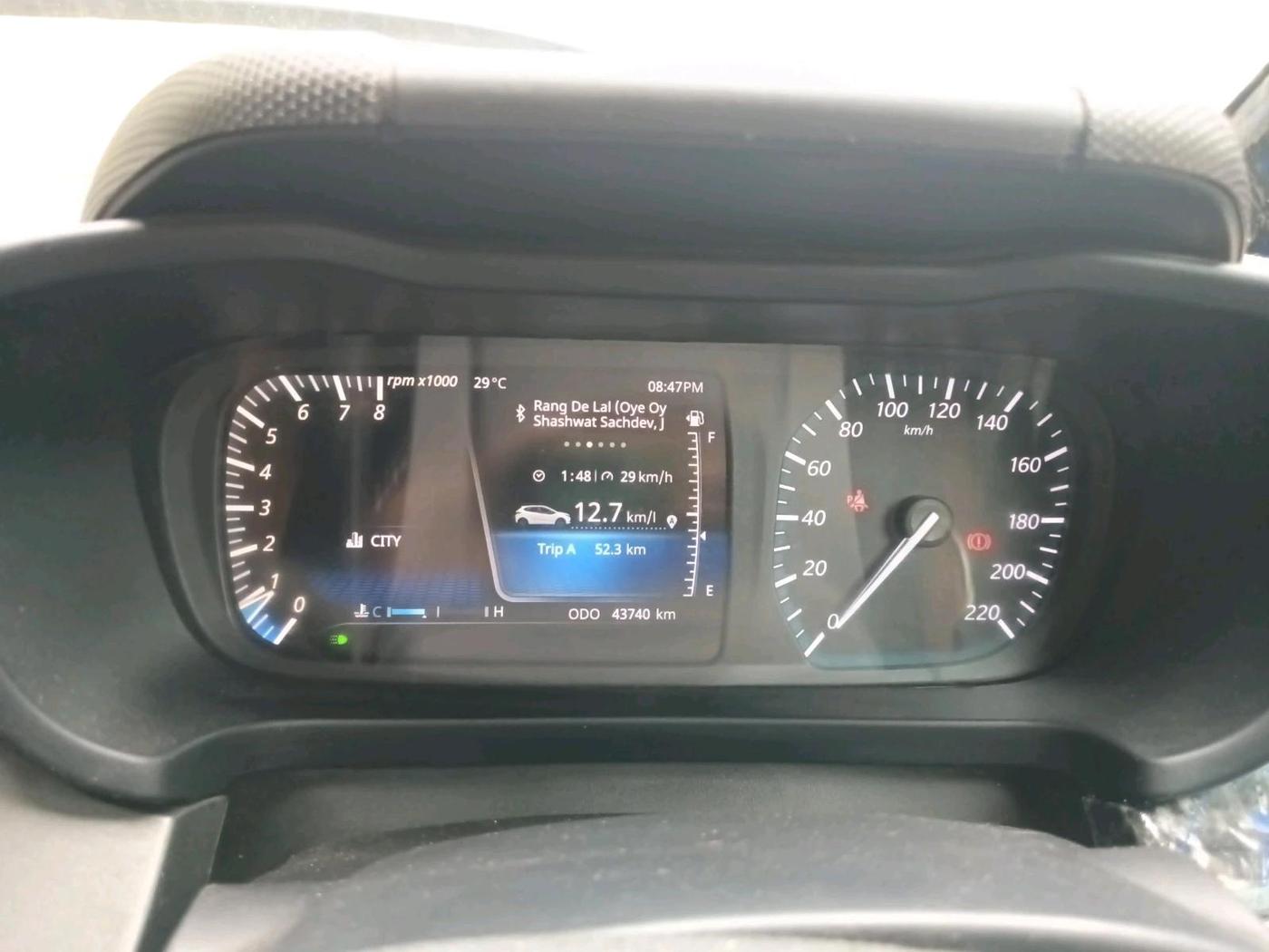 2022 Tata ALTROZ XZ PLUS I-TURBO PETROL, Petrol, Manual, 43,740 km, interior