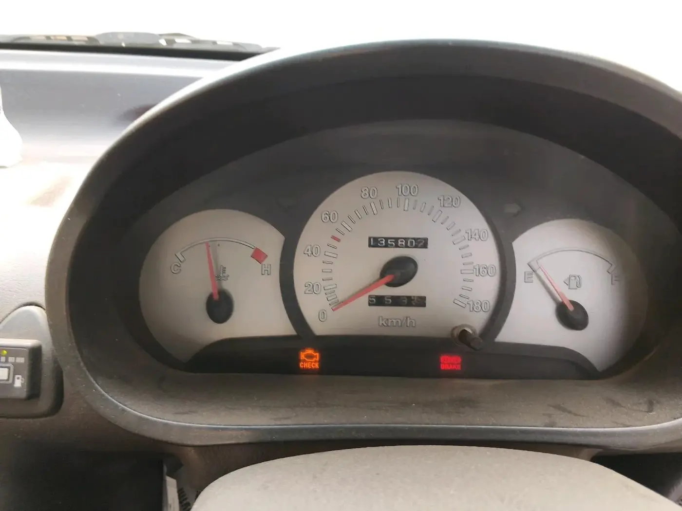2012 Hyundai Santro Xing GL, CNG, Manual, 1,35,802 km, interior