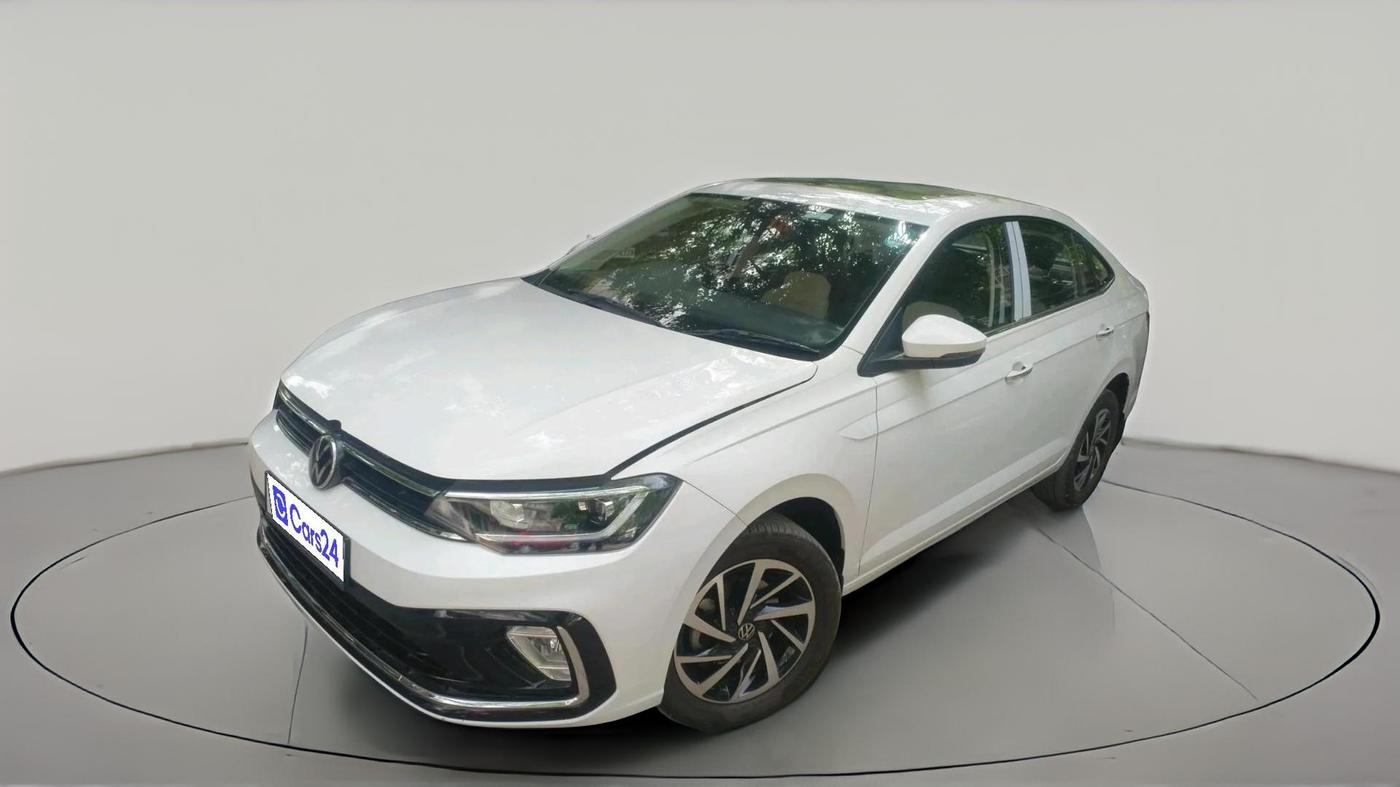 2024 Volkswagen VIRTUS TOPLINE TSI 1.0 AT, Petrol, Automatic, 8,535 km, exterior