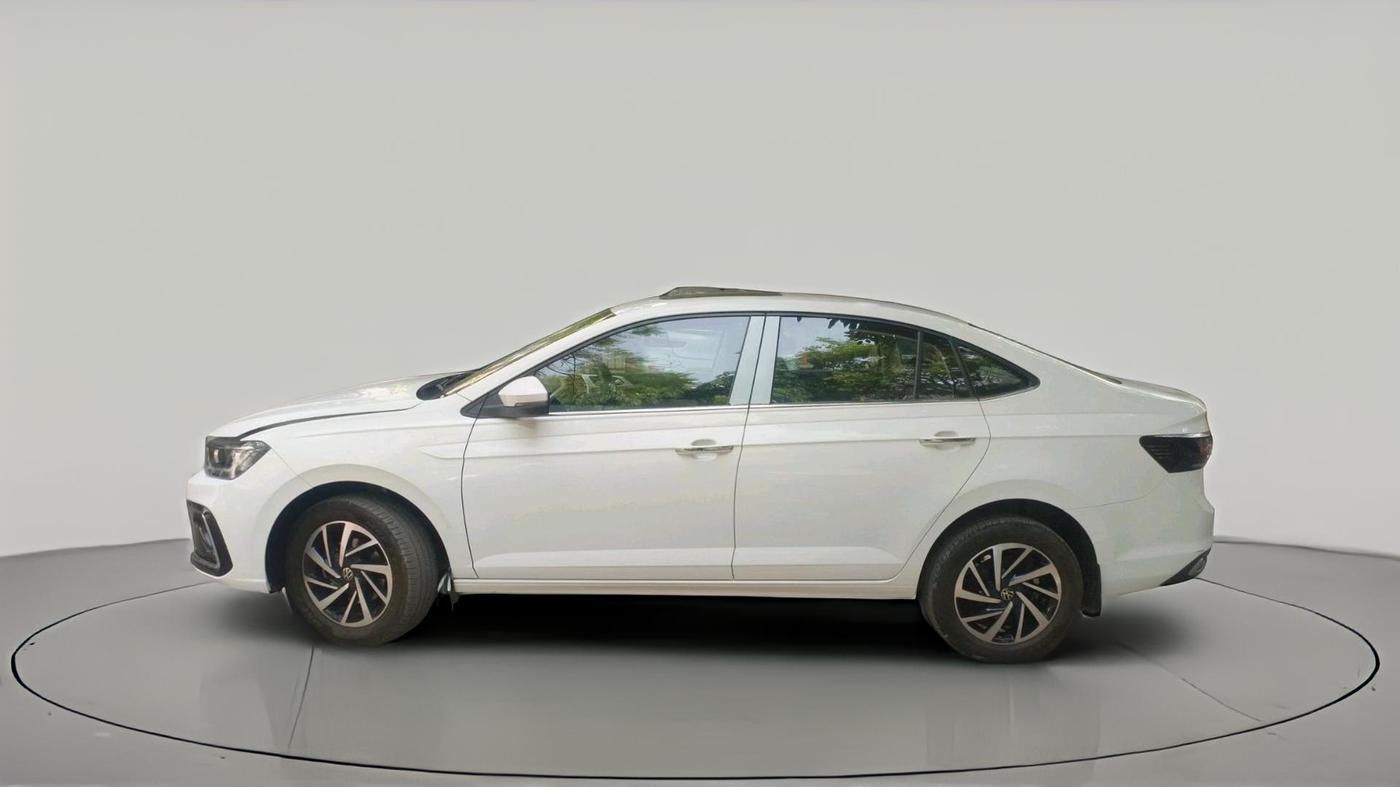 2024 Volkswagen VIRTUS TOPLINE TSI 1.0 AT, Petrol, Automatic, 8,535 km, exterior