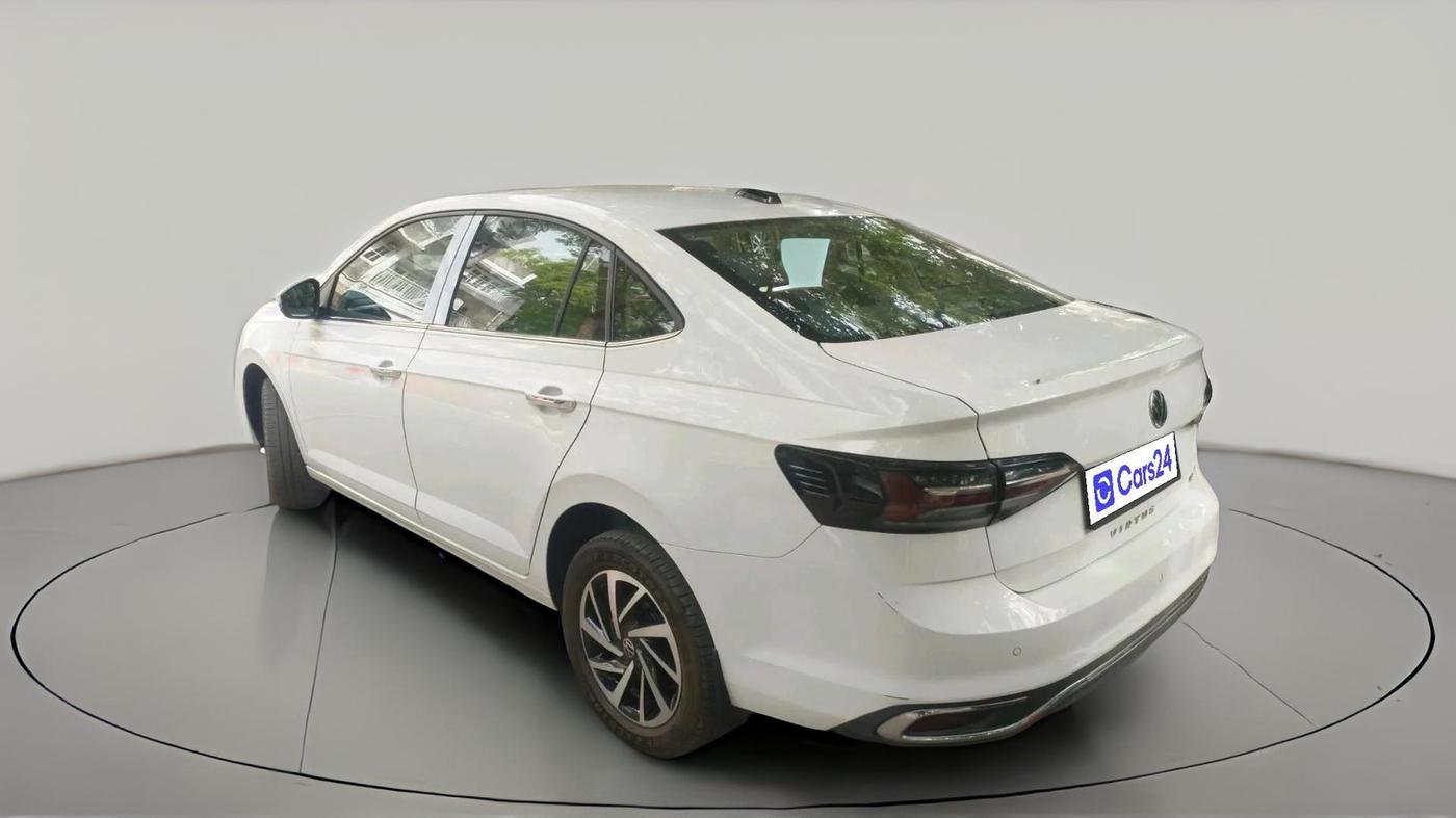 2024 Volkswagen VIRTUS TOPLINE TSI 1.0 AT, Petrol, Automatic, 8,535 km, exterior