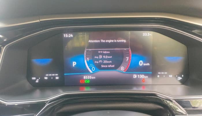 2024 Volkswagen VIRTUS TOPLINE TSI 1.0 AT, Petrol, Automatic, 8,535 km, interior