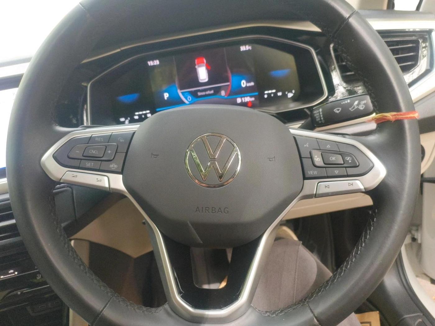 2024 Volkswagen VIRTUS TOPLINE TSI 1.0 AT, Petrol, Automatic, 8,535 km, interior