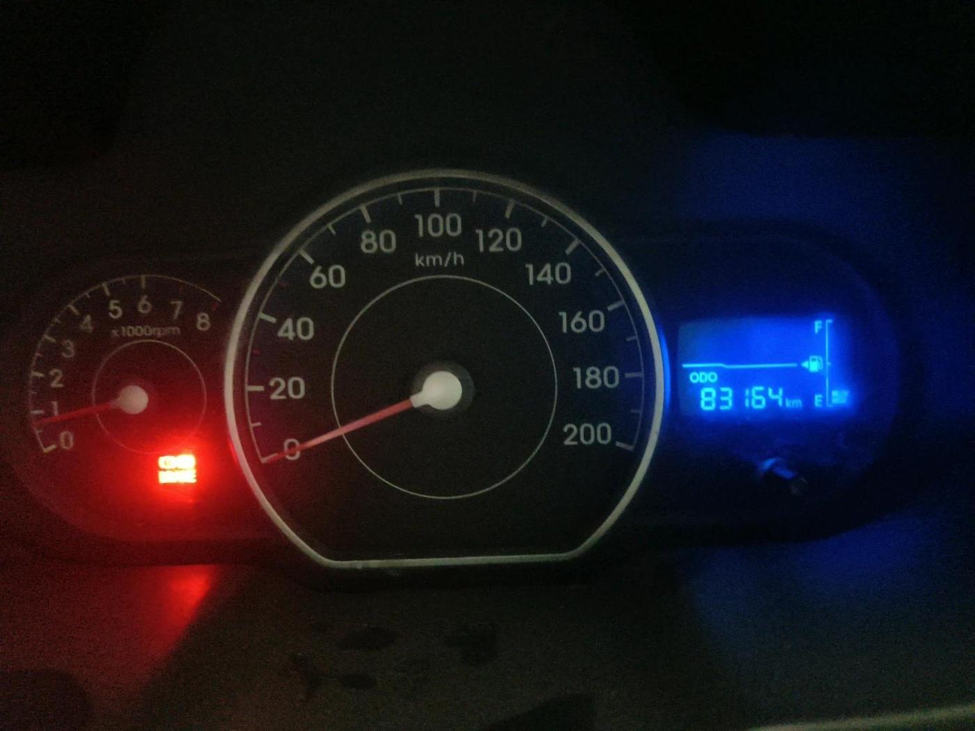 2012 Hyundai i10 MAGNA 1.2, CNG, Manual, 83,164 km, interior
