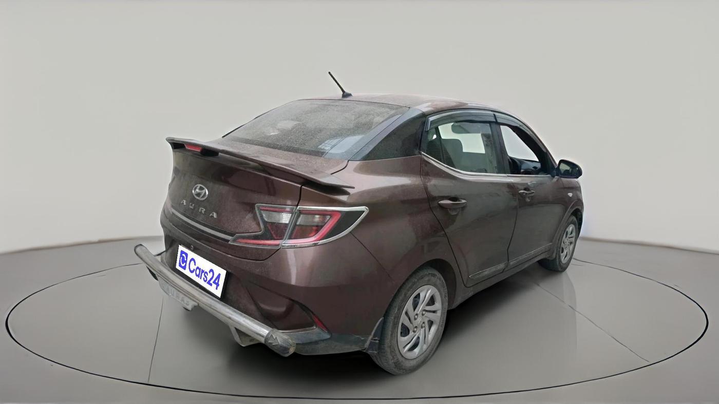 2021 Hyundai AURA S 1.2 CNG, CNG, Manual, 80,494 km, exterior
