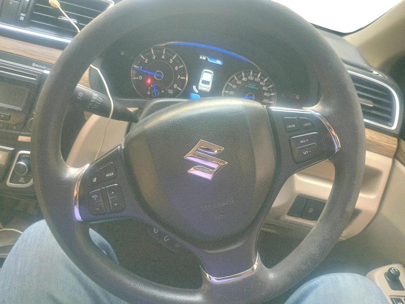 2018 Maruti Ciaz DELTA 1.5 SHVS MT PETROL, Petrol, Manual, 57,612 km, interior