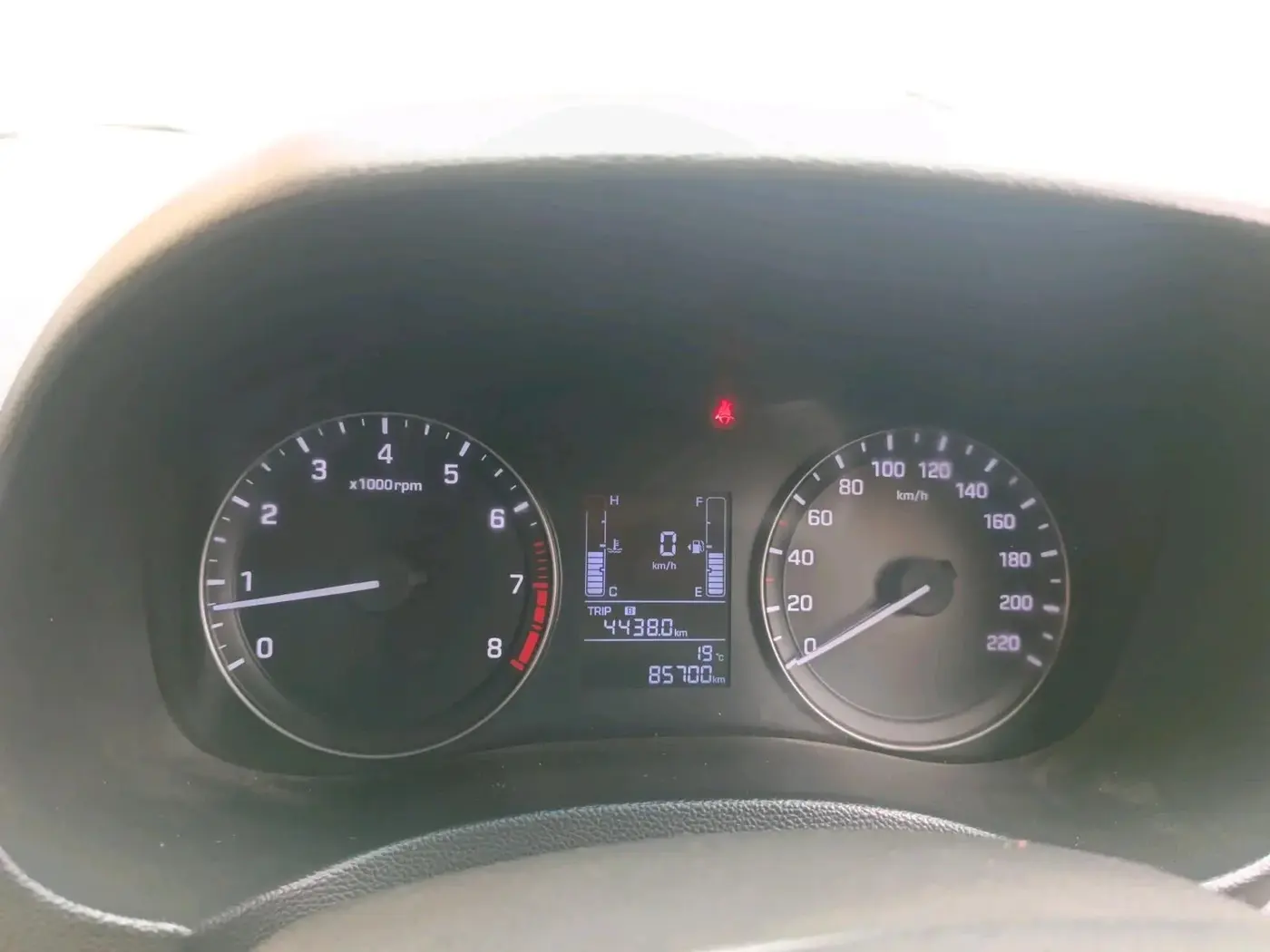 2016 Hyundai Creta SX PLUS 1.6 PETROL, Petrol, Manual, 88,000 km, interior