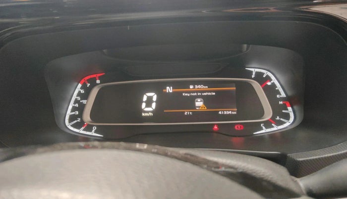 2022 KIA SONET HTX 1.0 IMT, Petrol, Manual, 41,335 km, interior