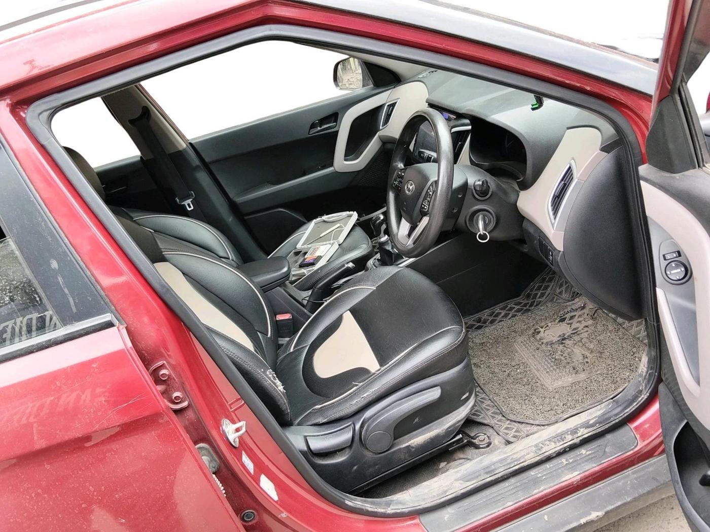 2019 Hyundai Creta E PLUS 1.4 DIESEL, Diesel, Manual, 75,843 km, interior