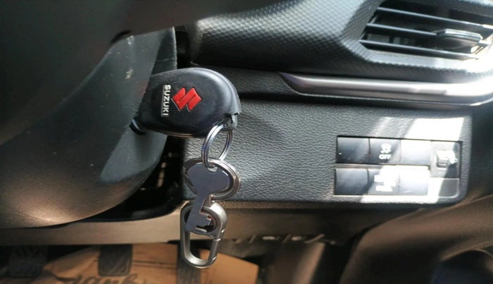 2023 Maruti BREZZA VXI S-CNG, CNG, Manual, 23,719 km, interior