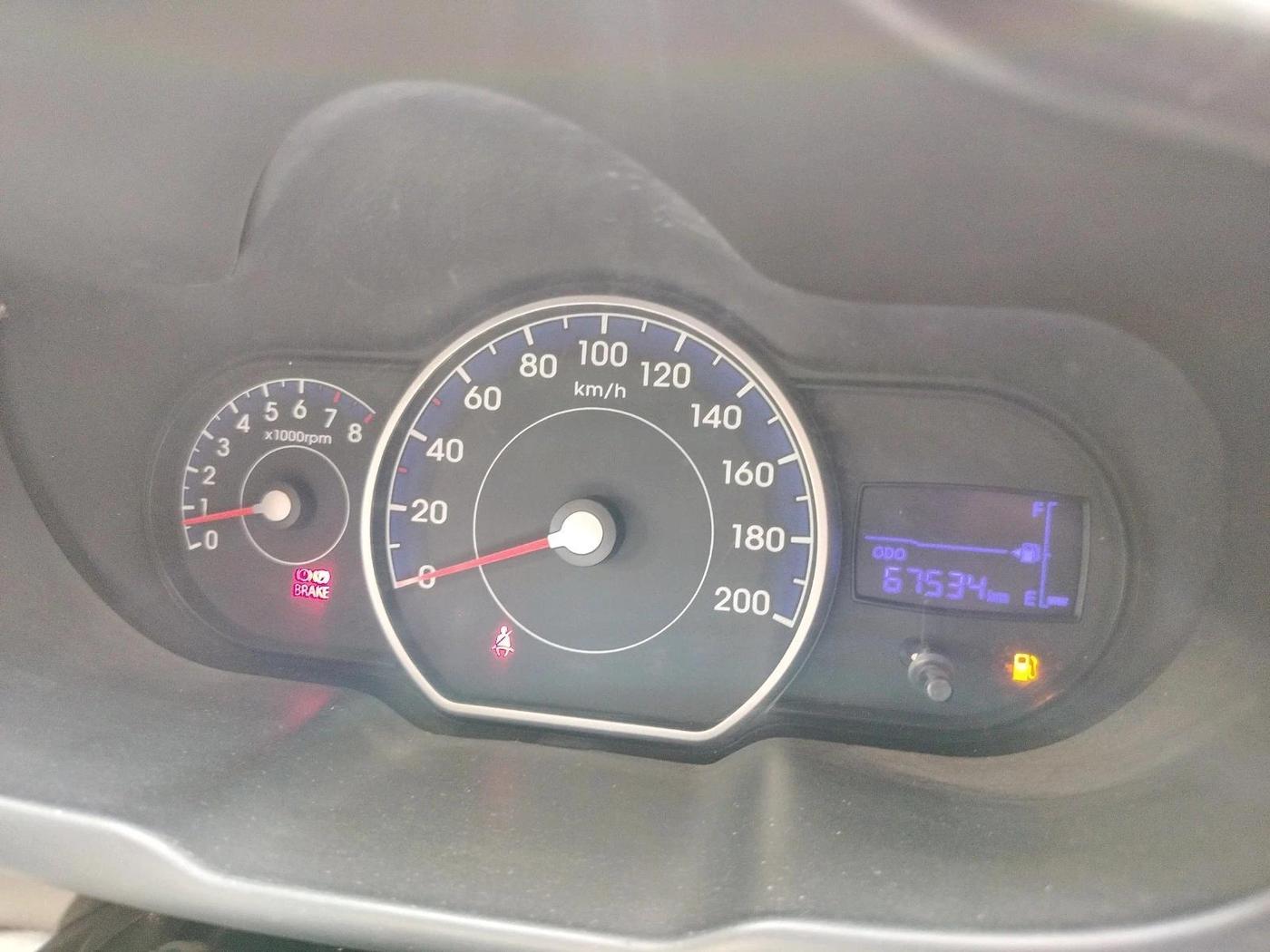 2012 Hyundai i10 SPORTZ 1.2, Petrol, Manual, 67,534 km, interior