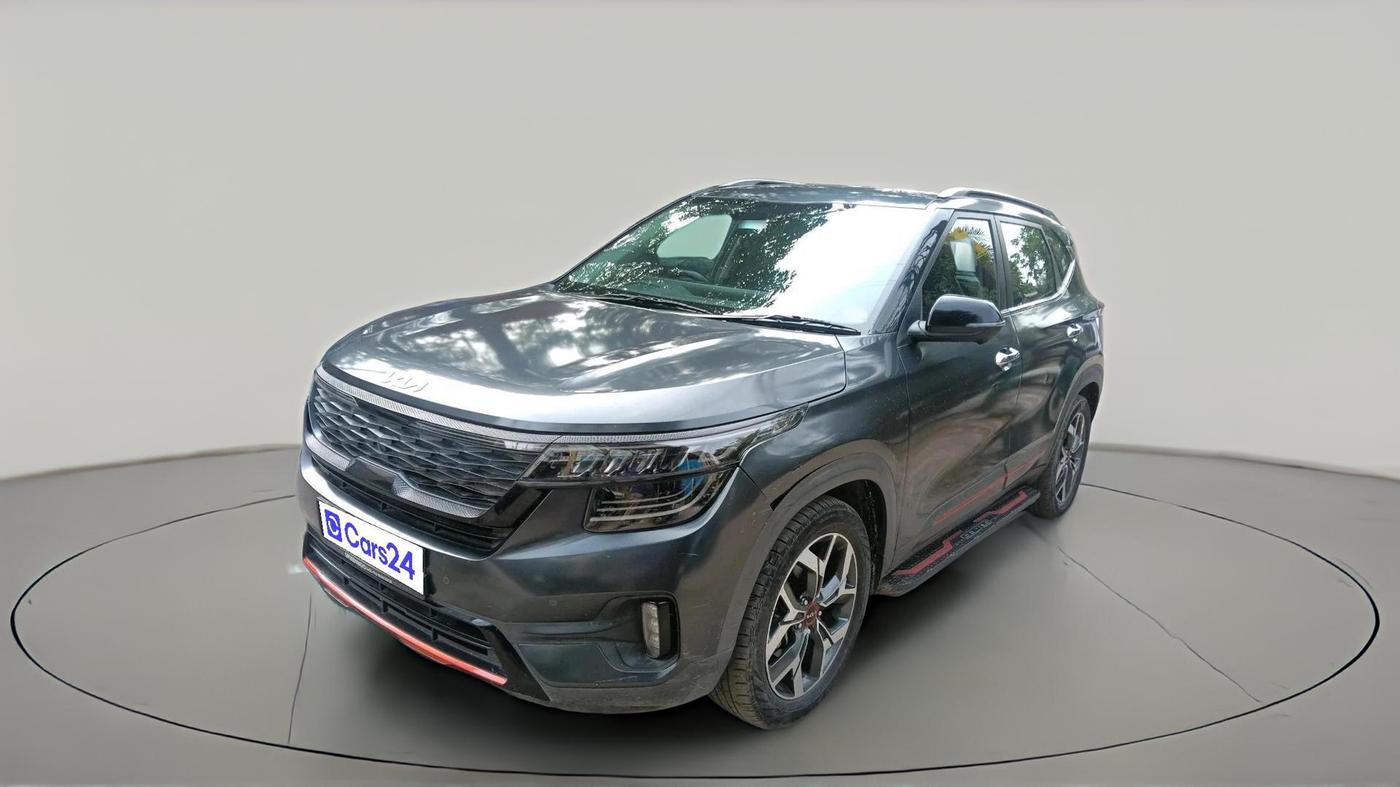 2022 KIA SELTOS X LINE 1.4 DCT, Petrol, Automatic, 37,731 km, exterior