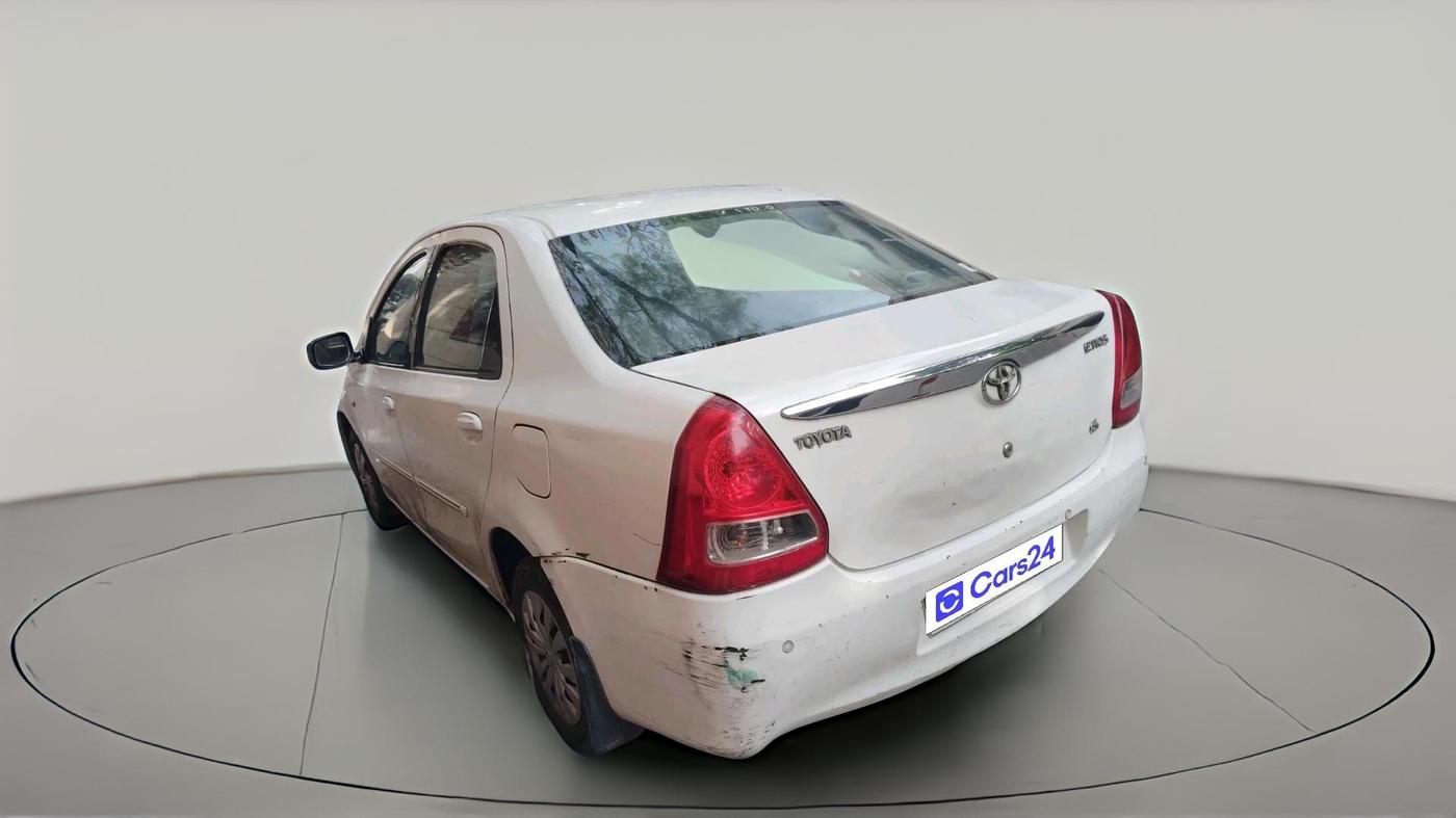 2011 Toyota Etios G, Petrol, Manual, 1,07,700 km, exterior