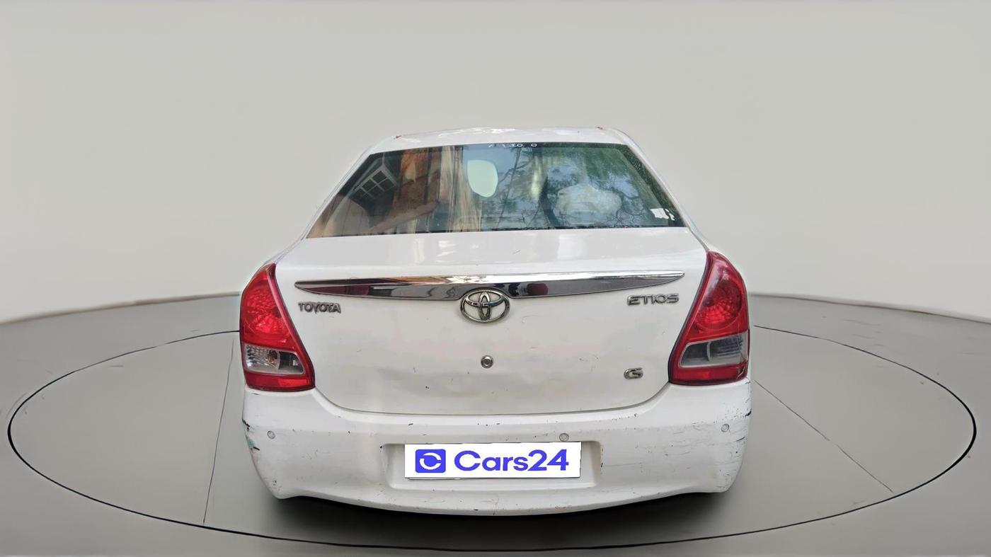 2011 Toyota Etios G, Petrol, Manual, 1,07,700 km, exterior