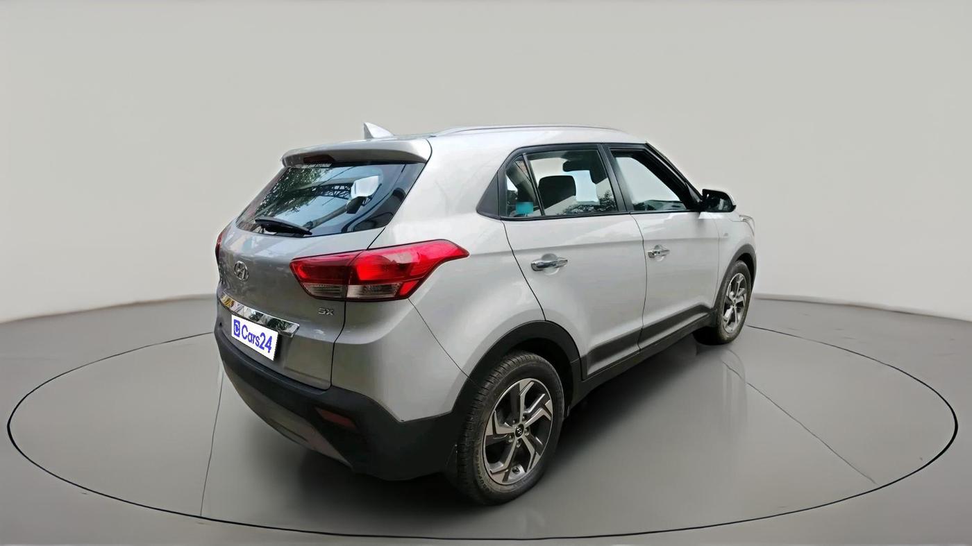 2018 Hyundai Creta SX AT 1.6 PETROL, Petrol, Automatic, 70,867 km, exterior