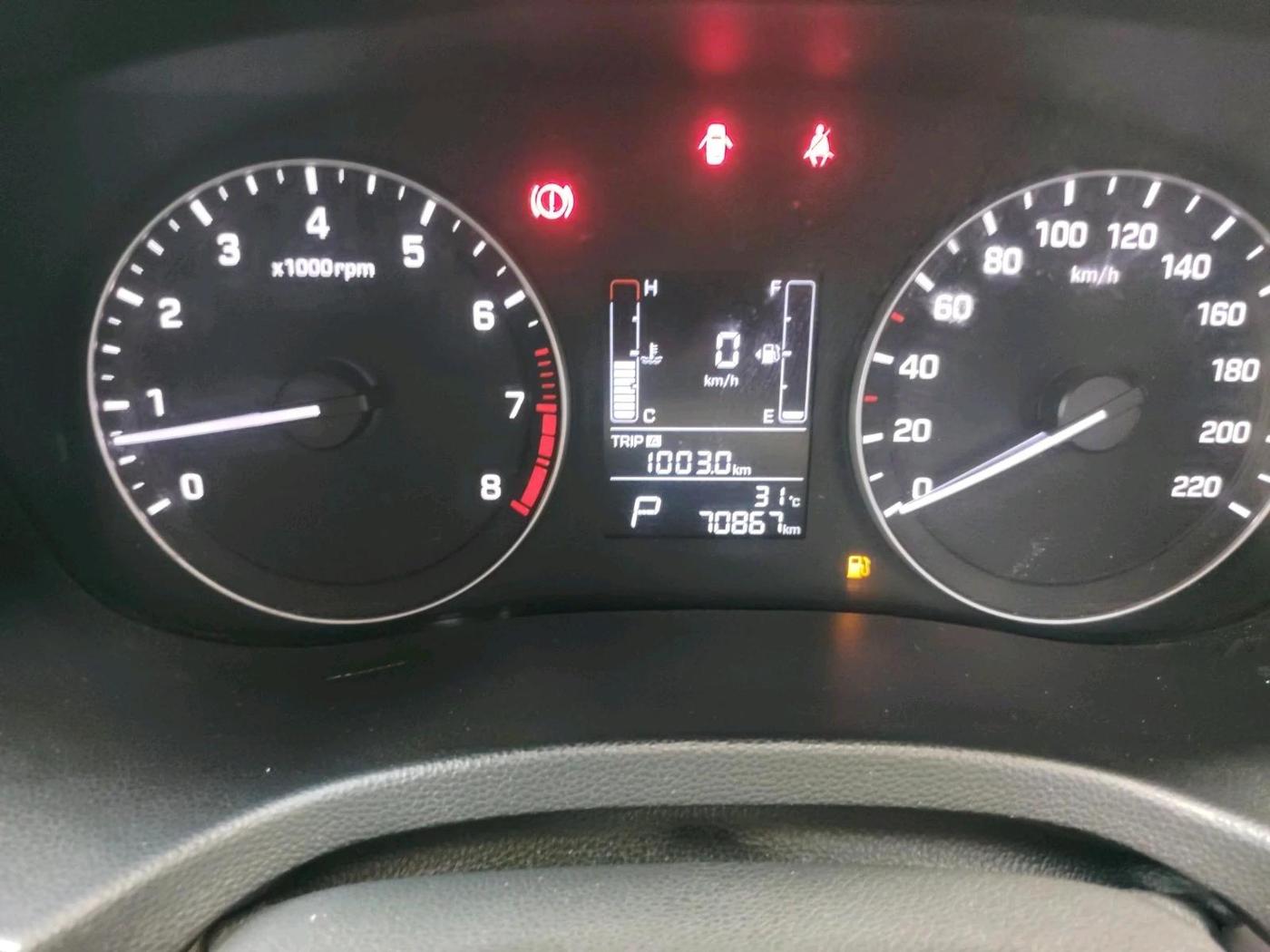 2018 Hyundai Creta SX AT 1.6 PETROL, Petrol, Automatic, 70,867 km, interior