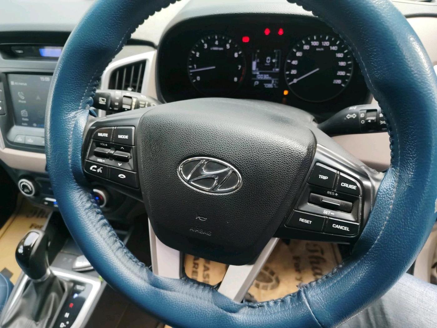 2018 Hyundai Creta SX AT 1.6 PETROL, Petrol, Automatic, 70,867 km, interior