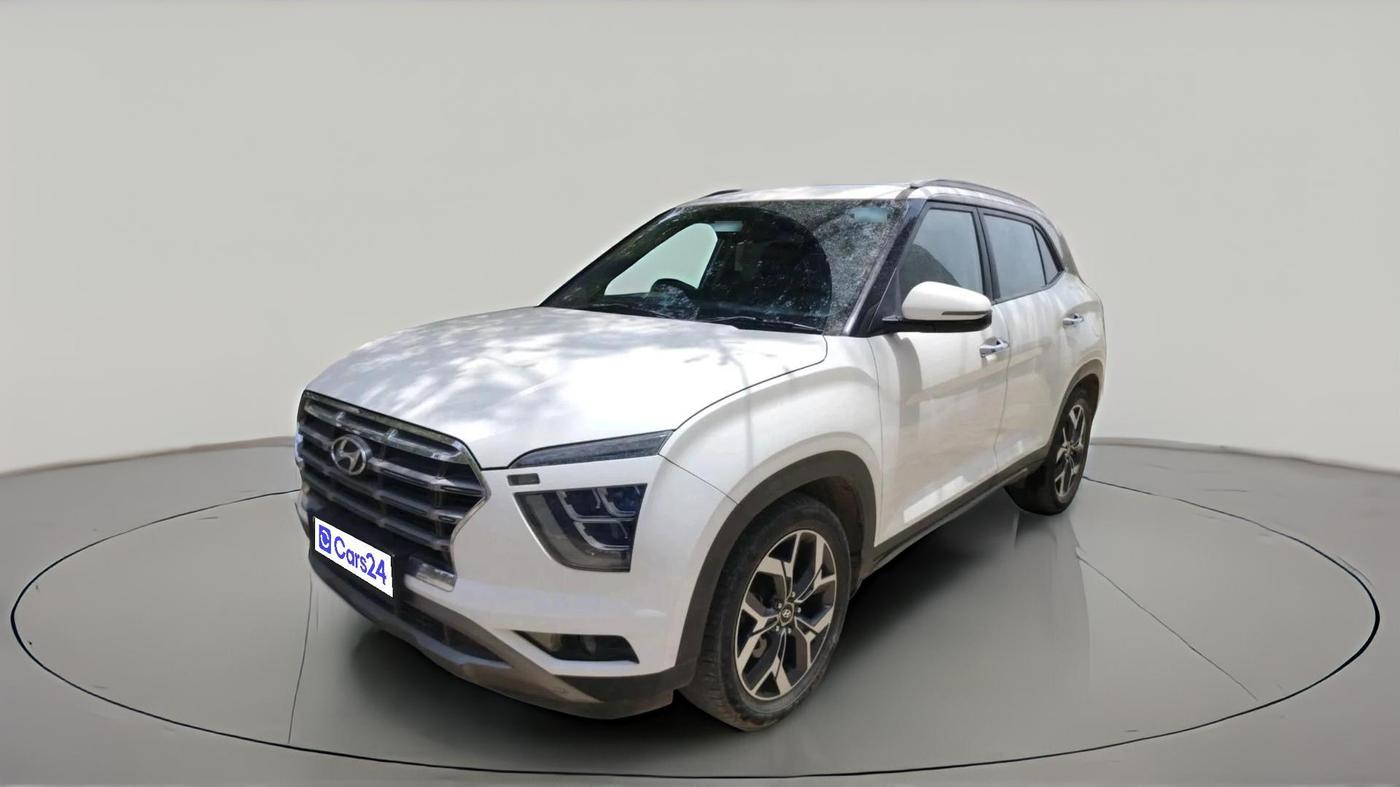 2021 Hyundai Creta SX (O) AT 1.5 DIESEL, Diesel, Automatic, 79,553 km, exterior