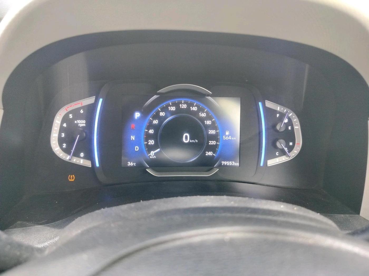 2021 Hyundai Creta SX (O) AT 1.5 DIESEL, Diesel, Automatic, 79,553 km, interior
