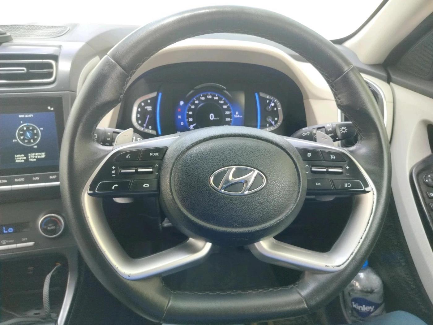 2021 Hyundai Creta SX (O) AT 1.5 DIESEL, Diesel, Automatic, 79,553 km, interior