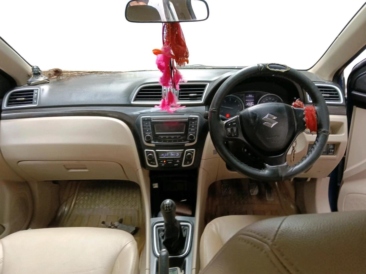 2017 Maruti Ciaz DELTA DIESEL 1.3, Diesel, Manual, 1,07,636 km, interior