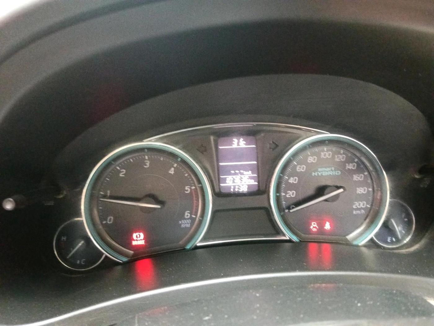 2017 Maruti Ciaz DELTA DIESEL 1.3, Diesel, Manual, 1,07,636 km, interior