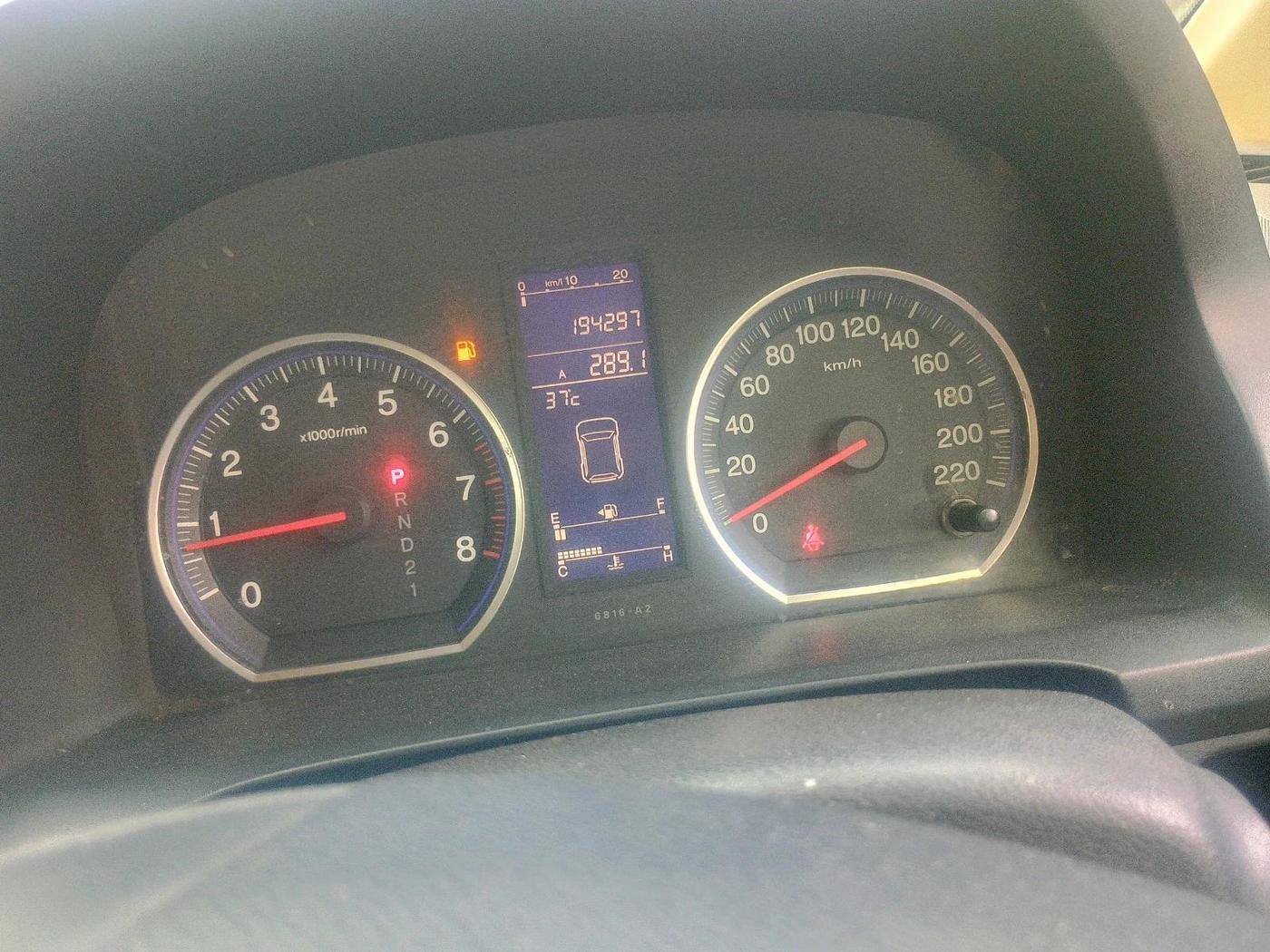 2011 Honda CRV 2.4L 2WD AT, Petrol, Automatic, 1,94,297 km, interior