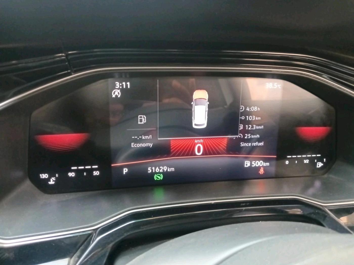 2025 Volkswagen VIRTUS  GT 1.5 TSI DSG , Petrol, Automatic, 51,629 km, interior