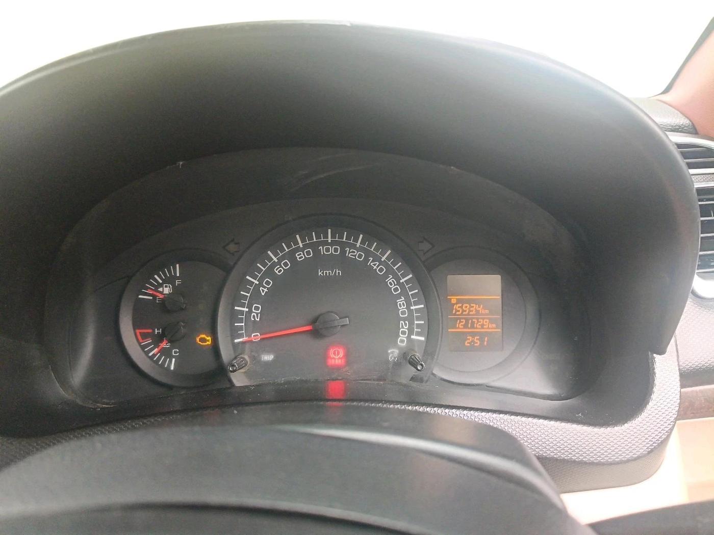 2016 Maruti Swift Dzire LXI (O), CNG, Manual, 1,21,729 km, interior