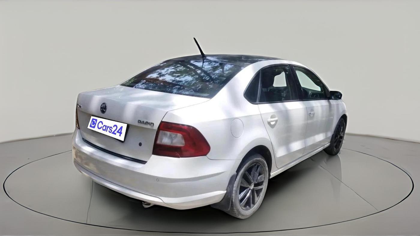 2021 Skoda Rapid 1.0 AMBITION TSI MT, Petrol, Manual, 45,723 km, exterior