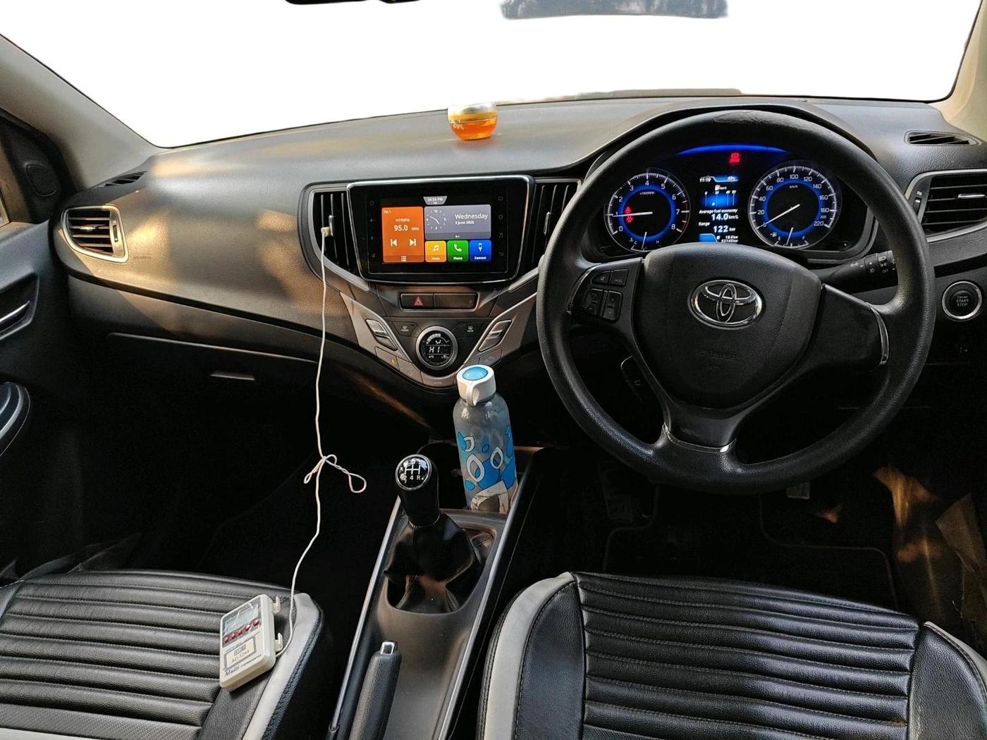 2021 Toyota Glanza G, Petrol, Manual, 52,140 km, interior