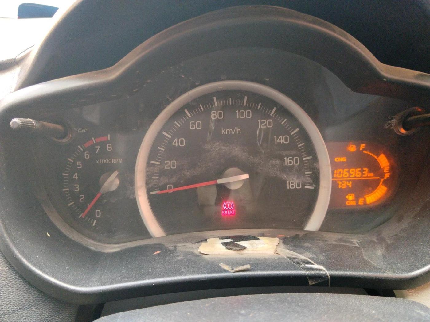 2016 Maruti Celerio VXI CNG, CNG, Manual, 1,06,963 km, interior