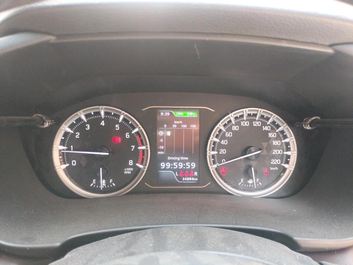 2025 Maruti Grand Vitara DELTA CNG, CNG, Manual, 34,884 km, interior