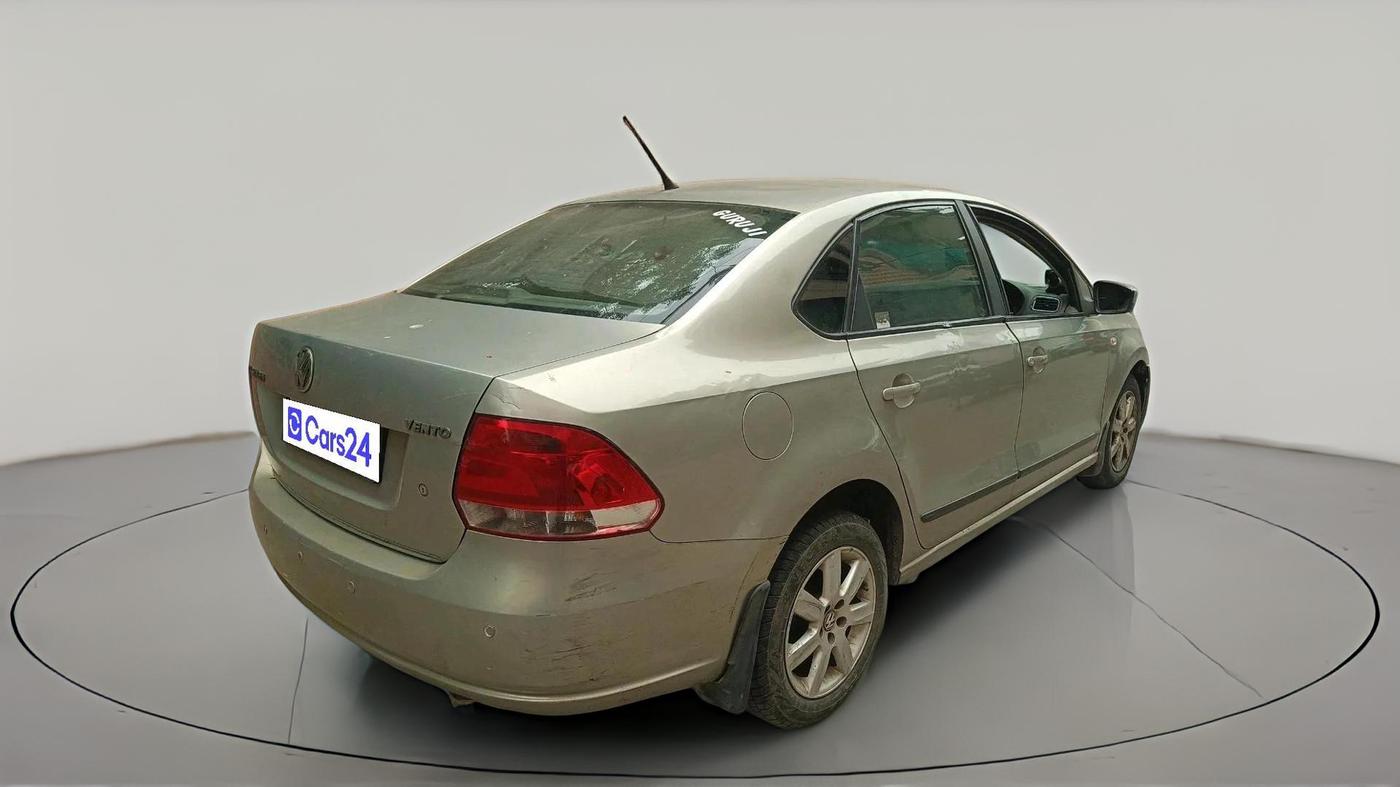 2011 Volkswagen Vento HIGHLINE PETROL AT, Petrol, Automatic, 81,098 km, exterior
